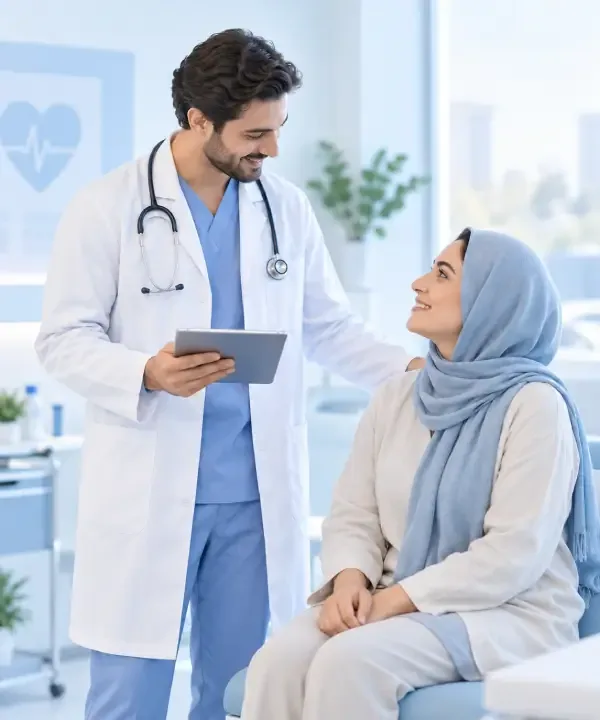 نمای اپلیکیشن ویزیت